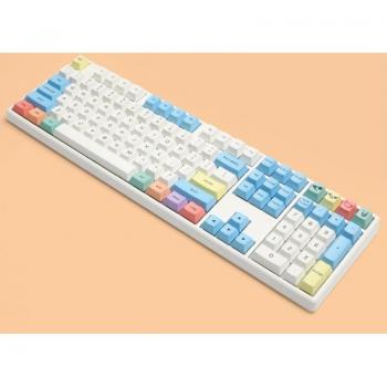 Keycap PBT perfil 117 tiza para switches Cherry MX