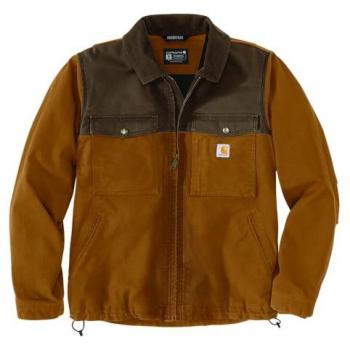 Carhartt Rugged Flex Montana Textiljacke Braun 2XL male