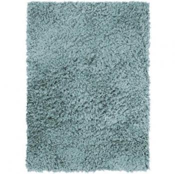 Tapis tout doux fausse fourrure 160 x 230 cm Bleu Clair