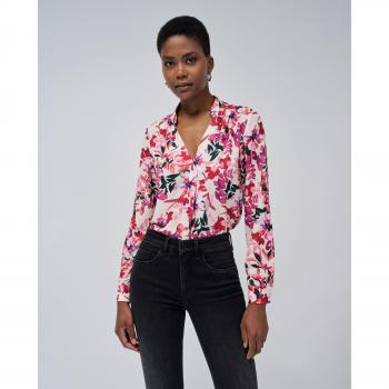 Blusa Satinada Estampada Salsa Jeans