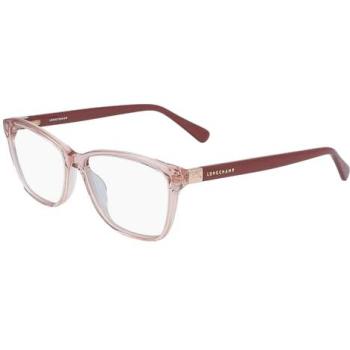 Longchamp LO 2659 750 – Pinkes Damenoptikmodell, quadratisch, inkl. Gläser
