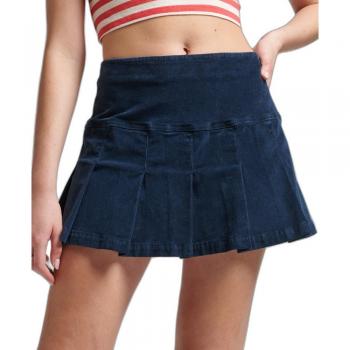 Corded Velvet Pleat Mini Skirt – Superdry Vintage for Women