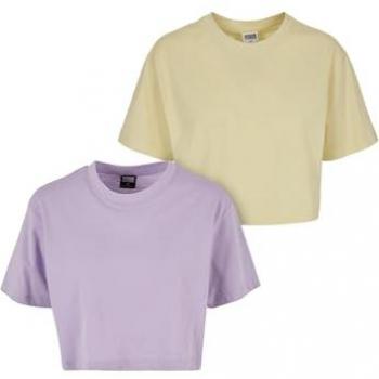 Urban Classics Damen T-Shirt Set in Übergröße