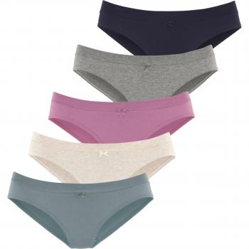 Vivance Elastische Jazz-Pants Slips, 5er-Pack