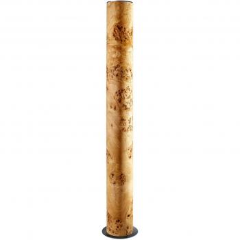 LeuchtNatur Lucerna Floor Fixture Poplar/Stainless Steel