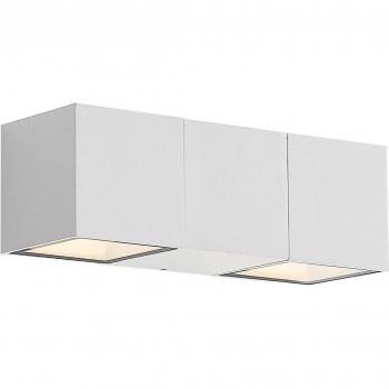 Vanda White LED Outdoor Wall Light