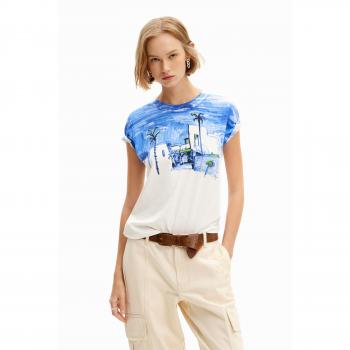 Blue Mediterrâneo T-Shirt XS Desigual – Algodão