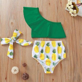 Tiny Tropic Tee‑Off Toddler Swimsuits