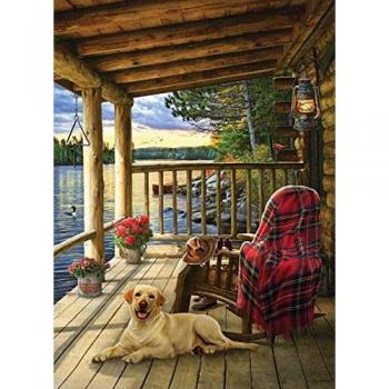 Cabine Porche Puzzle Jackpine 1000 Cobblehill 70049