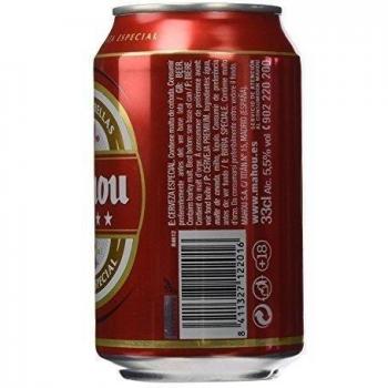 Mahou-Cerveza Mahou 5 Estrellas (33 cl)