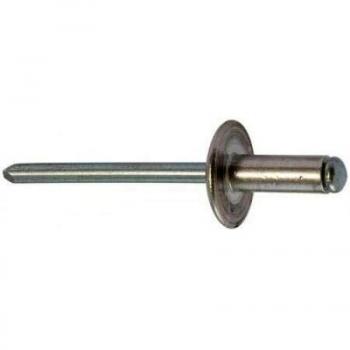 Rivet 4.8x14mm Alu/Acier Tête Large