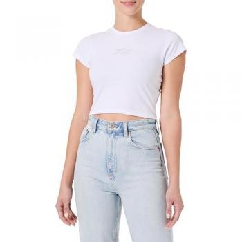HUGO T-Shirt DOME in Weiß für Damen
