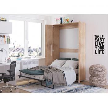 BIM Furniture Wandklappbett Teddy 120x200cm in Sonoma Eiche