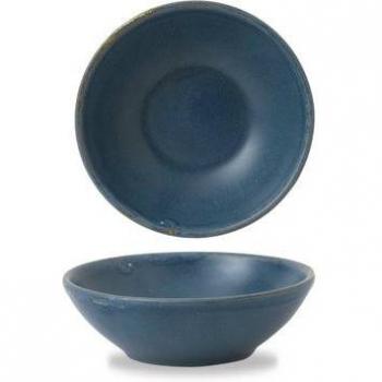 Porzellan-Schale Oslo Blue (13 × 4,5 cm) – Churchill 12‑er Pack