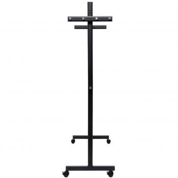 Garderoberek MAUL Samba mobiel 115X172X51cm, 40kg capaciteit, 10 haken, zwart RAL9004