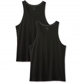 Calvin Klein Débardeur 2P Homme, Noir, XL