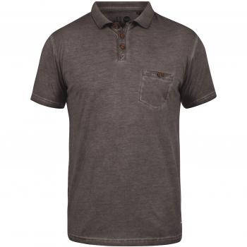 !Solid Termann Herren Poloshirt mit Polokragen, 100% Baumwolle, Größe:M, Farbe:Coffee Bean