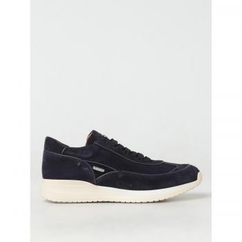 Sneakers Paciotti Blu Navy Uomo Camoscio 44