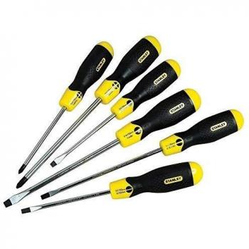 Set de destornilladores Stanley 0-65-007 con mango Cushion Grip