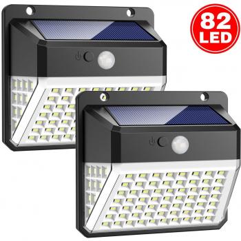 SolarPulse Trswyop Garden Lights – 82 LED, 2000 