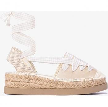 Conguitos Alpargatas de Yute Color Oro