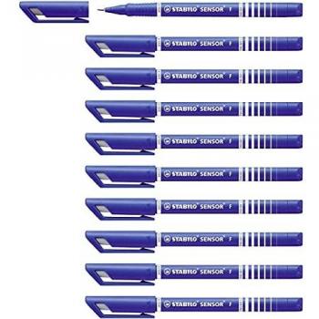 Stabilo Sensor Fineliner Pen Blue 189/41