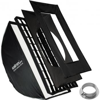 Walimex pro 90 cm Octa Softbox mit integriertem Reflektor