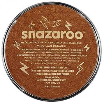 Set Metallo Snazaroo 18 ml – Tonalità Bronzo