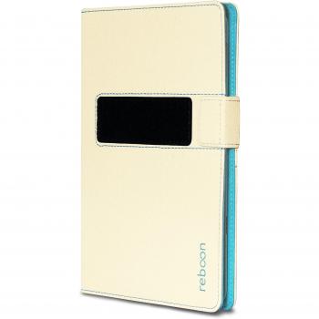 Begeisternde Tablet-Accessoire-Kombination: Reboon BoonCover S für iPad mini & Kindle HDX (beige)