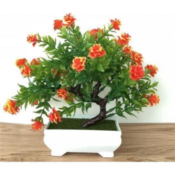 Tabletop Multi-Fork Artificial Rose FZ146