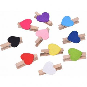 Clips de Madera para Ropa 25mm