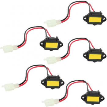 Robuster 5‑Stück Ladestecker-Set für Dreiräder und Bikes