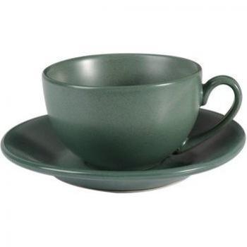 Frühstücksbecher mit Untertasse