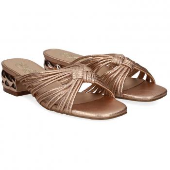 Sandalia plana EXE en color rosa para mujer, talla 37