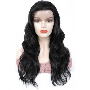 Peluca Resistente al Calor X-TRESS Negra