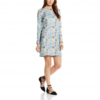 Custom Trinis Grey Vestido – M/L Straight Style