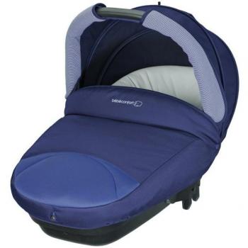 Seggiolino navicella auto omologata per bambini Bebè Confort azzurro notte