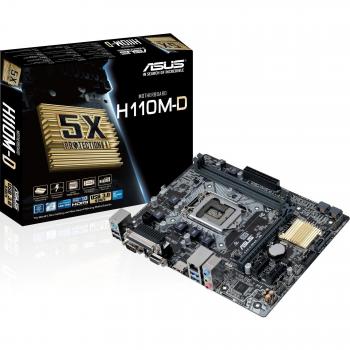 Placa base Asus H110M-D con 2 x DDR4