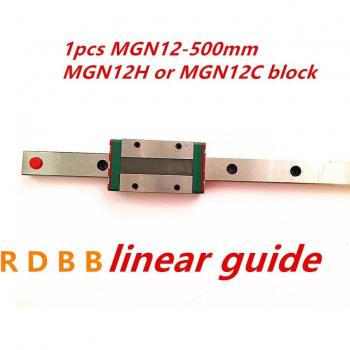 12mm MGN12 Linear Guide System 500mm