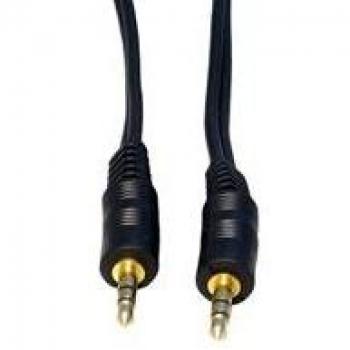 5mm Stereo Jack to Jack Gold Connector
