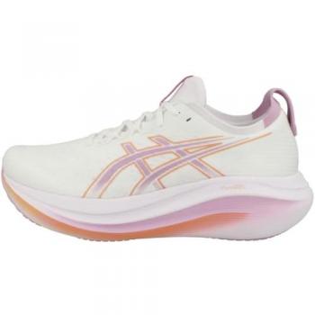 Zapatillas de Running Asics Nimbus 27 Mujer Luz Blanca