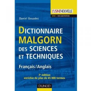 Dictionnaire Malgorn des sciences et techniques