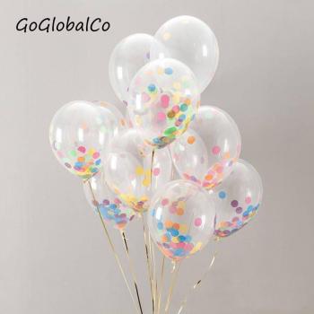 10 Pcs 30 cm Confetti Ballonnen voor Verjaardagsfeest