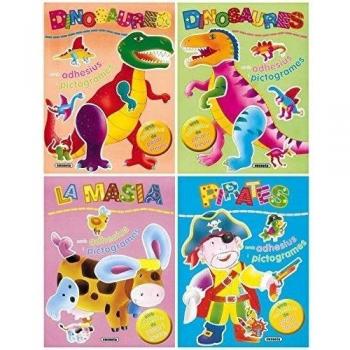 Adhesius de posar i treure amb pictogrames