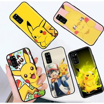 Pokemon Black Case for Samsung S23 A11 A71