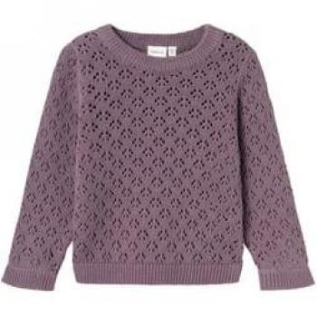 Pull côtelé Nmfnasigne Arctic Dusk