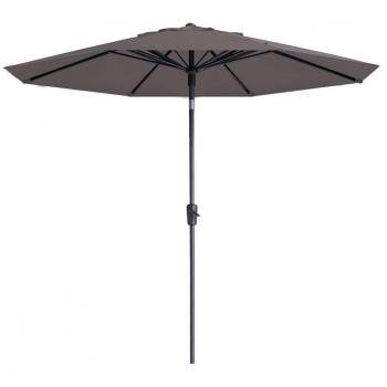 Madison Ombrellone Paros II 300 cm Grigio Talpa
