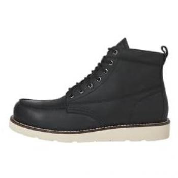 Bottines Jack & Jones Toronto en cuir noir