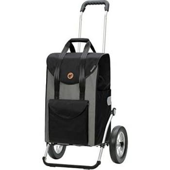 Andersen Shopper Royal mit Speichenrad Alu klappbar mit Metall-Speichen Rad Ø 25 cm und 49 Liter Tasche