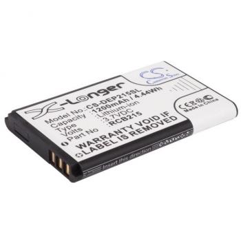 Batteria Li-ion 3.7V 1.2Ah per Media-Tech MT842